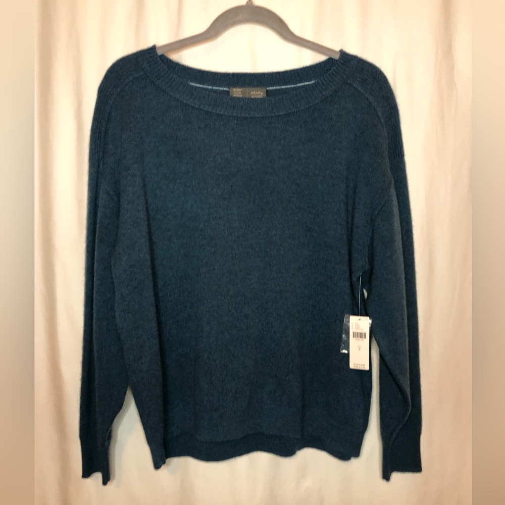 Teal Cashmere Anthropologie Sweater